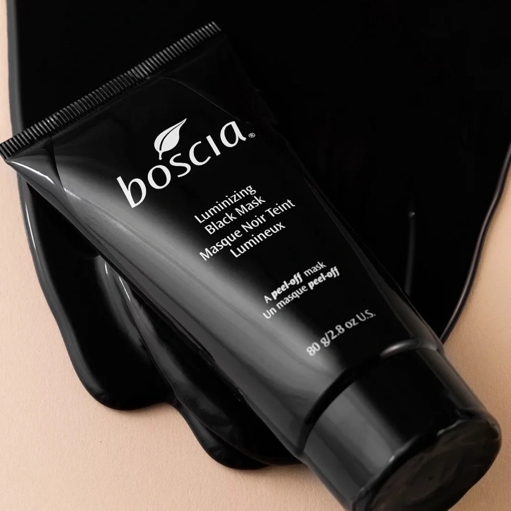 BOSCIA 2p Luminizing Black Charcoal Mask, Purifying Cleansing Gel